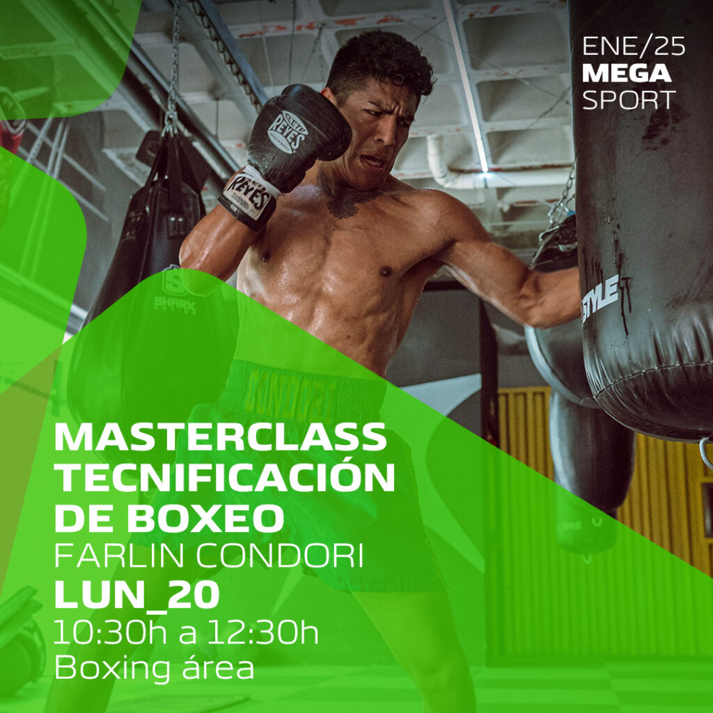 MASTERCLASS TECNIFICACIÓN BOXEO