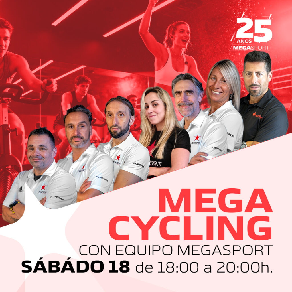 MEGACYCLING – 25. Jubiläum Megasport
