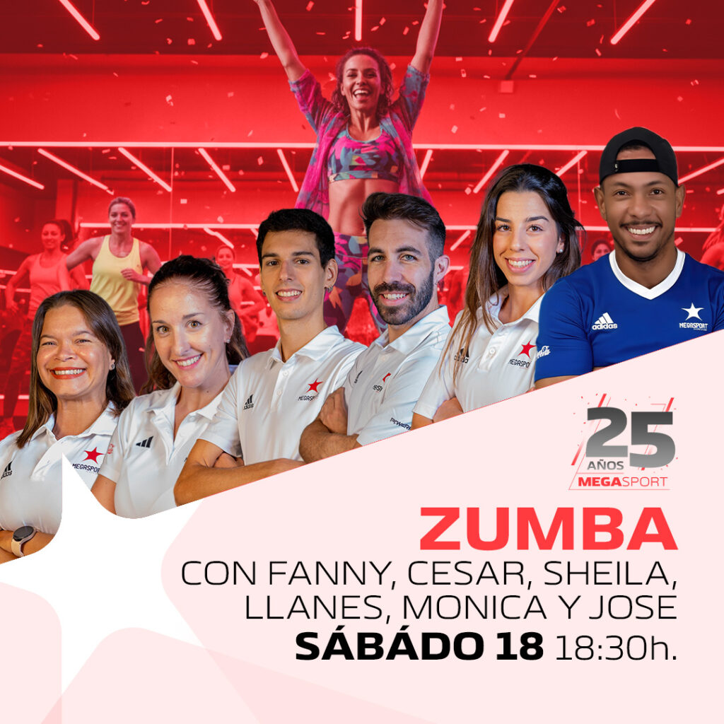 ZUMBA – 25. Jubiläum Megasport
