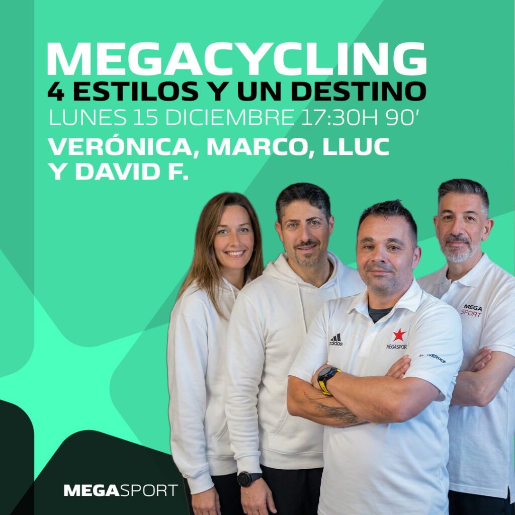 MEGACYCLING | 4 STYLES, ONE DESTINATION