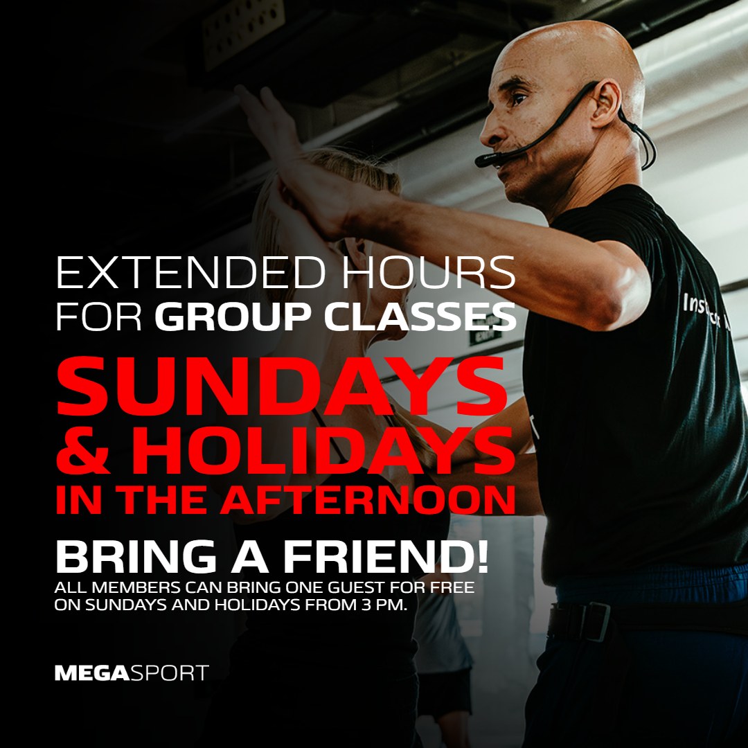 Bring a friend on Sundays and holidays in the afternoon