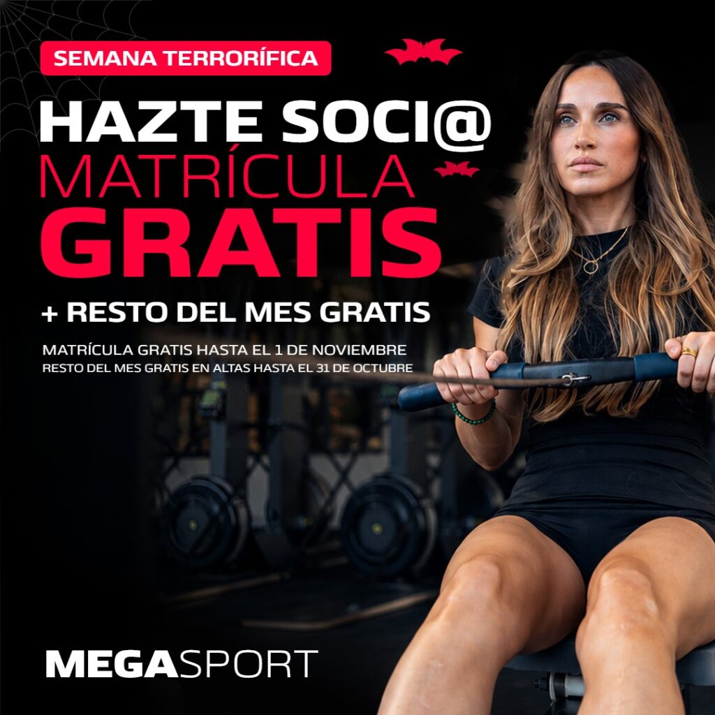 Semana Terrorífica: hazte soci@ con matrícula gratis hasta el 1 de noviembre y resto del mes gratis en altas hasta el 31 de octubre